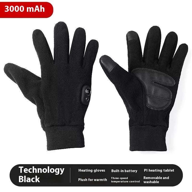 Gants de chauffage électrique résistants au vent