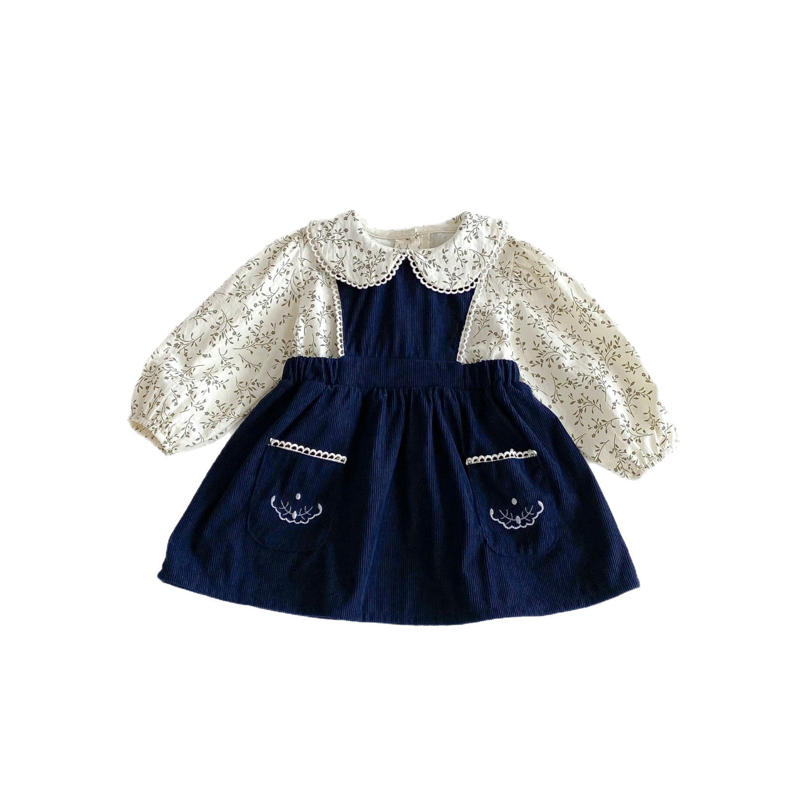 Robe de Veste en deux pièces à imprimé floral