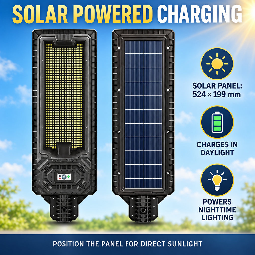 Solar Powered Motion Sensor Outdoor Light W7115 3 Noir pour Garden Yard Street Wall LED