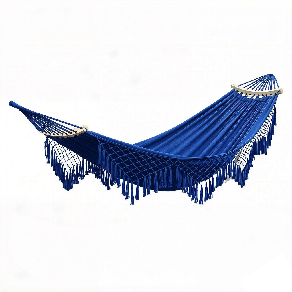 Double hamac pliable de loisirs en plein air