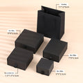 Hand varnished paper jewelry gift box with