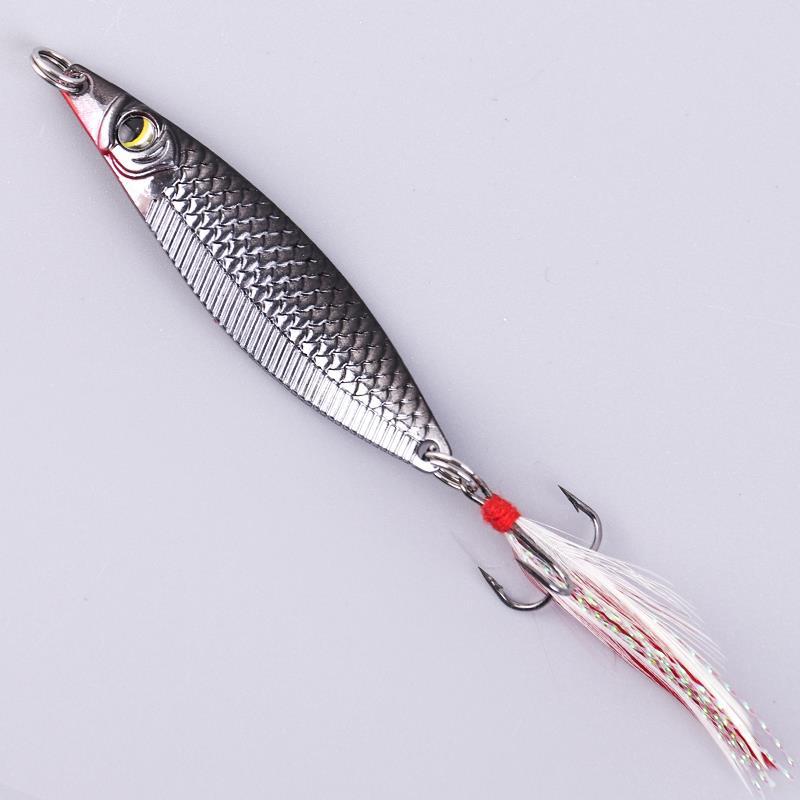 Bare Fishing Tackle Piece Color Feather Lure Lure