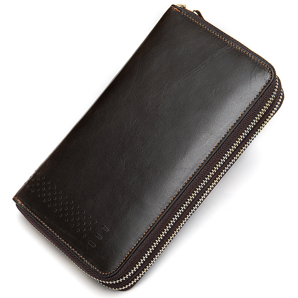 Top Layer Cattlehide en cuir Mode personnalisé hommes d'affaires