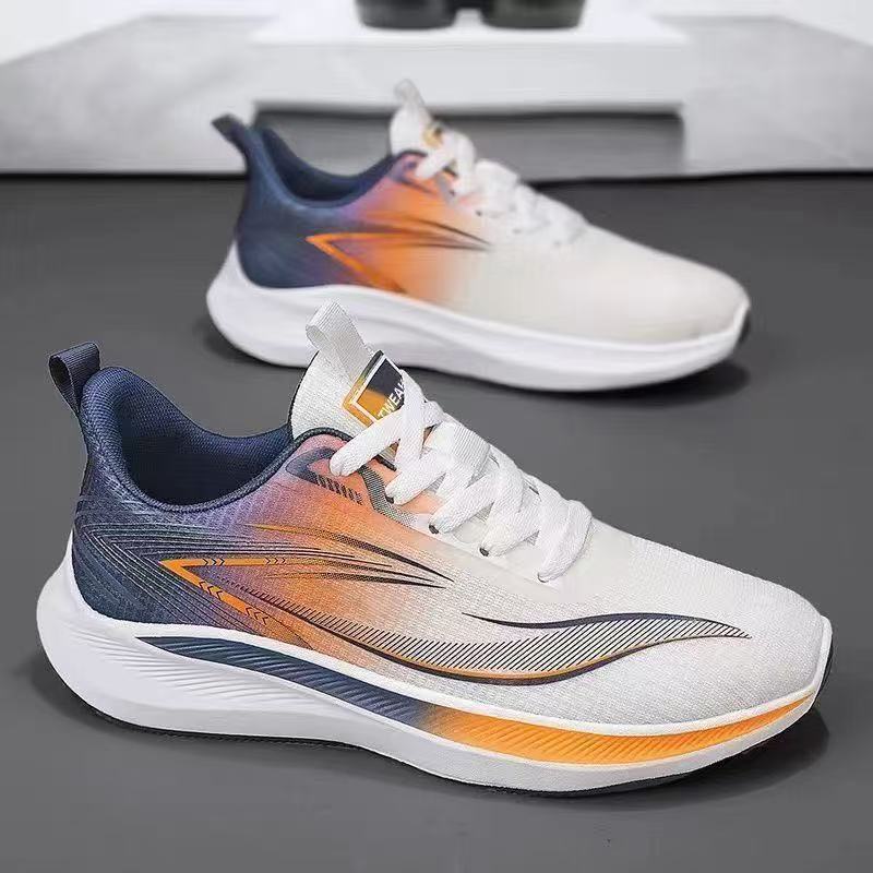 Non-dérapant léger Tendance Breathable Mesh Running and Casual Shoes