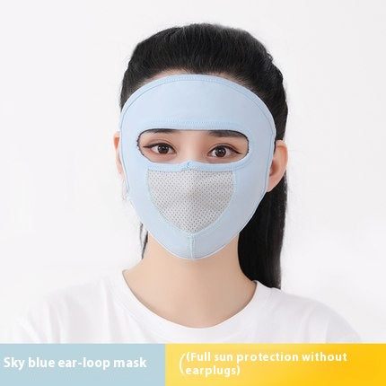 Ice Silk Sunscreen Masque Protection UV