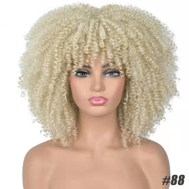 Coiffure africaine pour petites cheveux bouclés