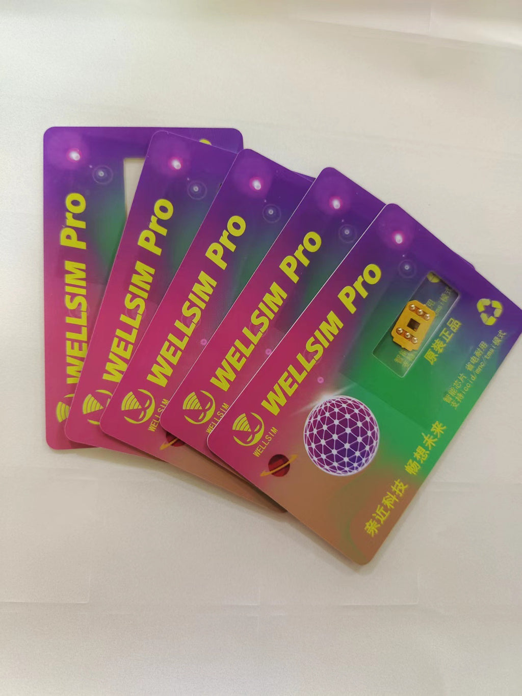 WELLSIM Déverrouiller l'autocollant de carte pour 6S SE 7 8 XR XSM 11 12PM 13 14PM