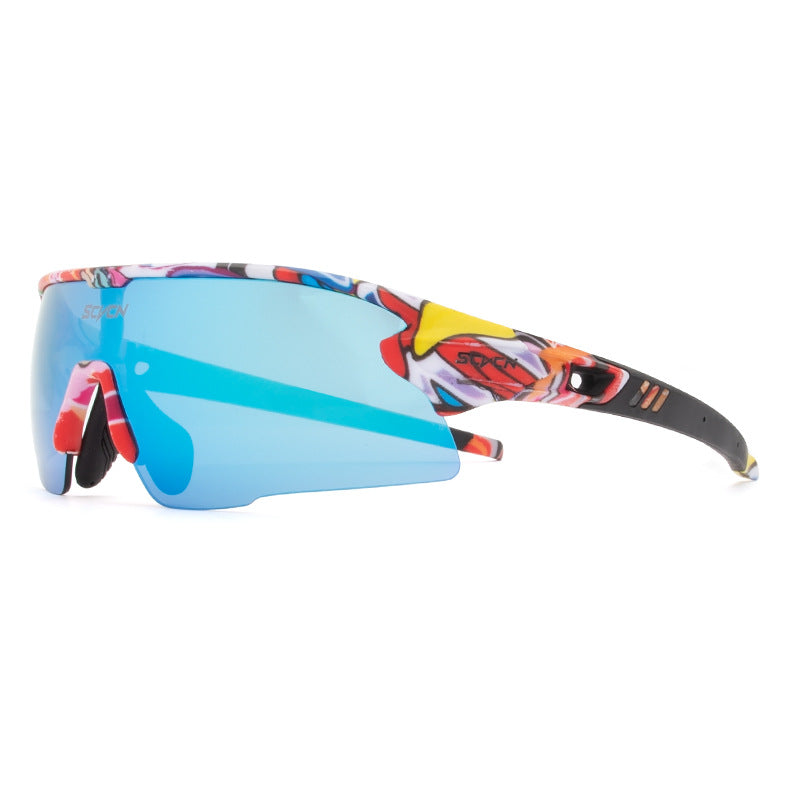 Lunettes de vélo de sport de plein air pour les lunettes de soleil anti-UV