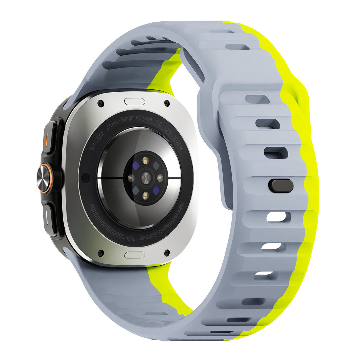 Montres applicables Ultra Wave boucle inverse Silicone 47mm