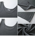 American Vintage Plus Taille Occasion Knit Hollow Out Tank Tops Pour Hommes Summer Fitness Direct F