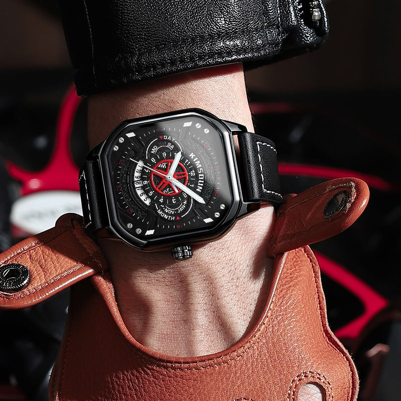 Montre homme tendance imperméable pour les étudiants