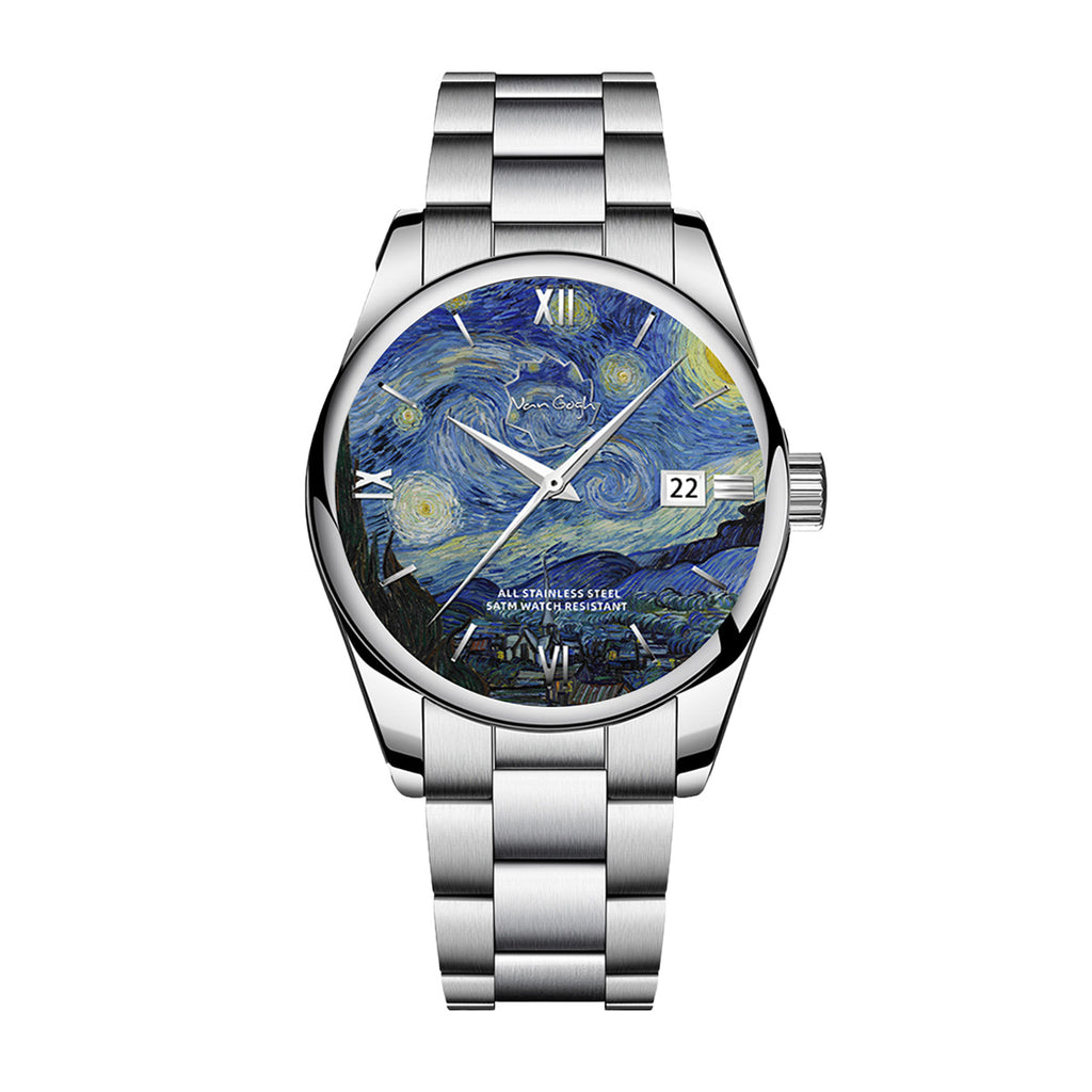 Van Gogh Star Radiance Series Montre de poignet de quartz