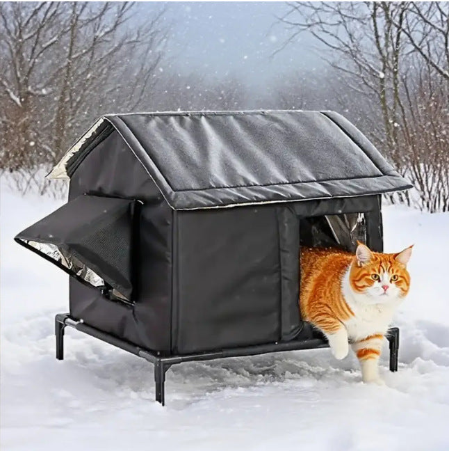Four-saison Cold-resistant Outdoor Enclos Cat House