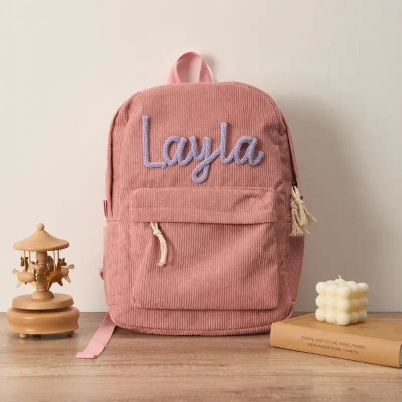 Sac d'école pour enfants fait main