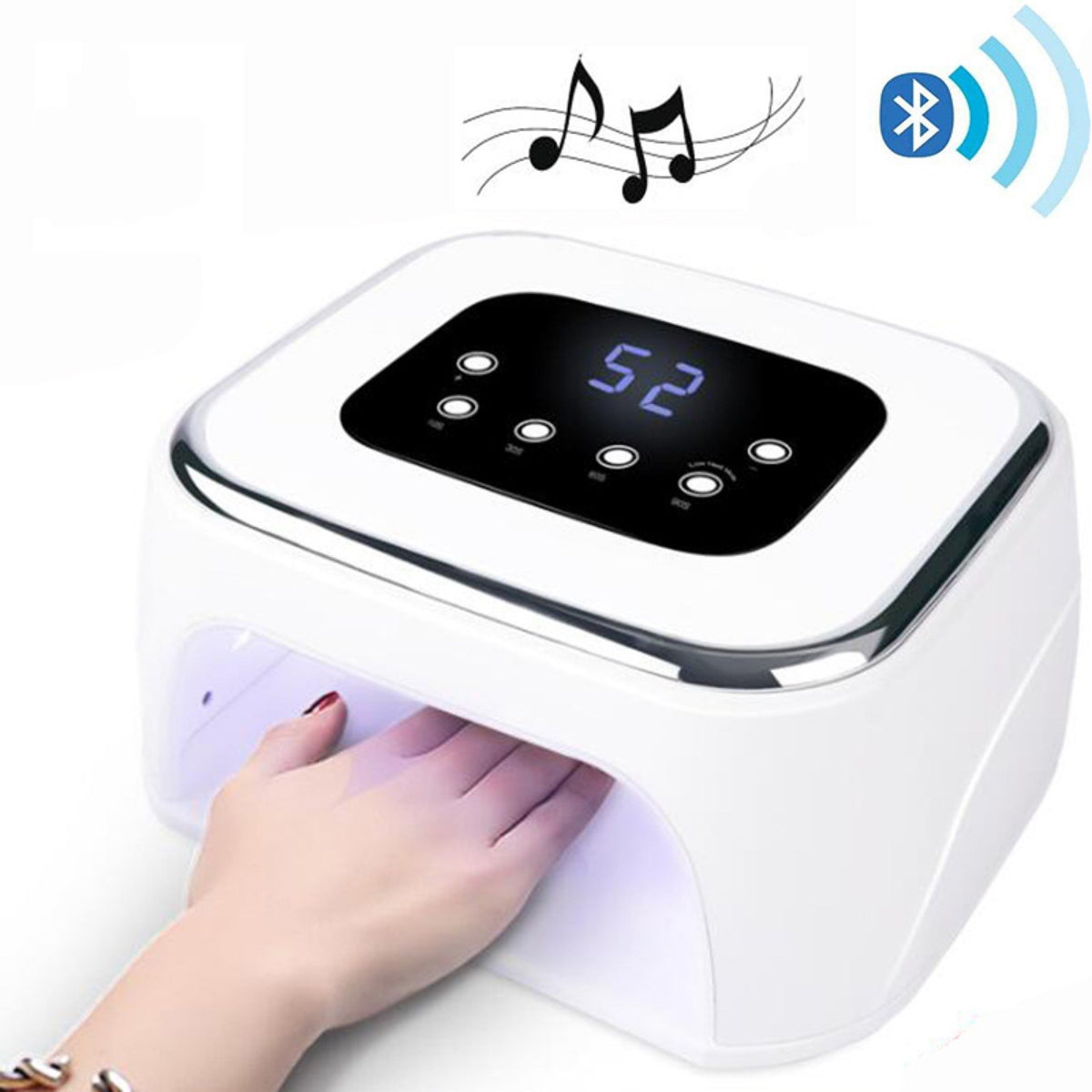 Machine de photothérapie à ongles de musique Bluetooth