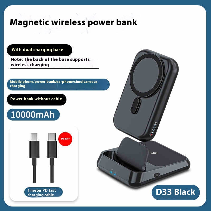 Ultra-thin compact magnetic wireless power bank