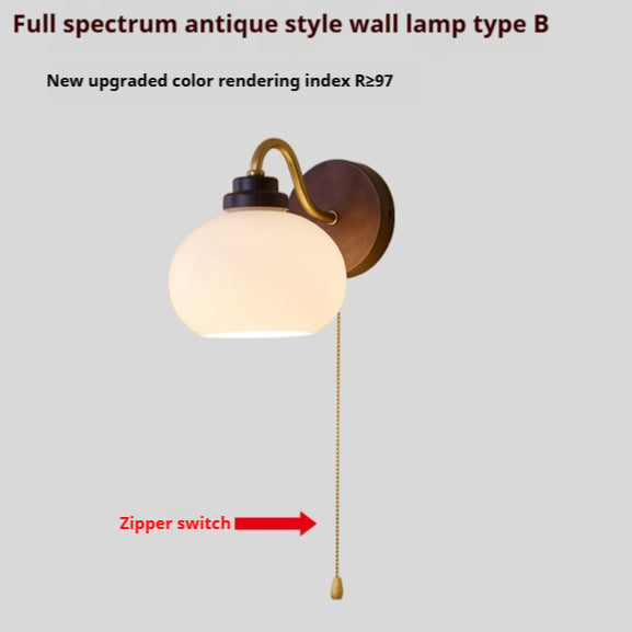 Lampe murale mi-ancienne côté de lit Zipper de haute qualité