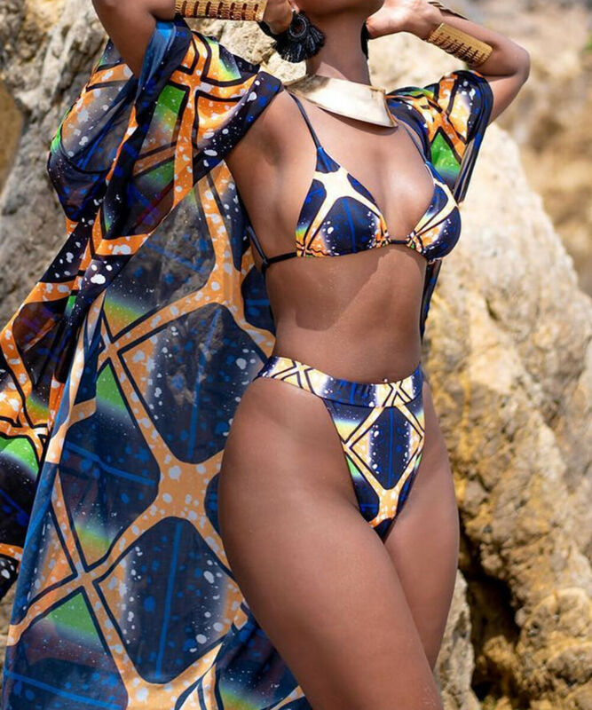 Bikini à dentelle rétro