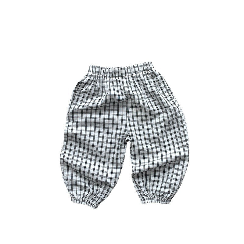 Pantalons anti-musquito pour enfants Vêtements de dessus minces d'été Pantalons garçons et filles Style coréen