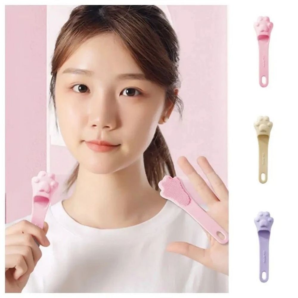 Brosse à dents en silicone pour animaux de compagnie