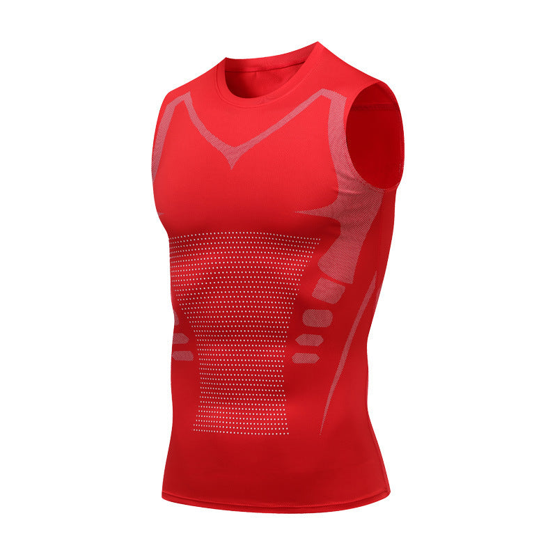 Tight Vest hommes Basketball Sports Tight American Style Training Vest Base à séchage rapide El