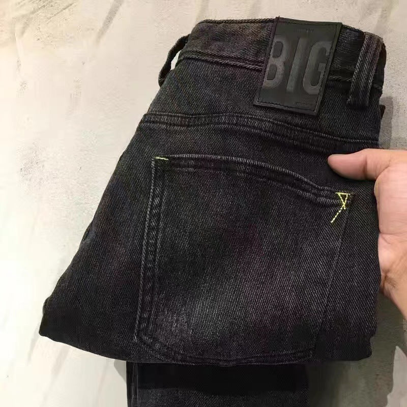 Lettre imprimée Jeans pour hommes
