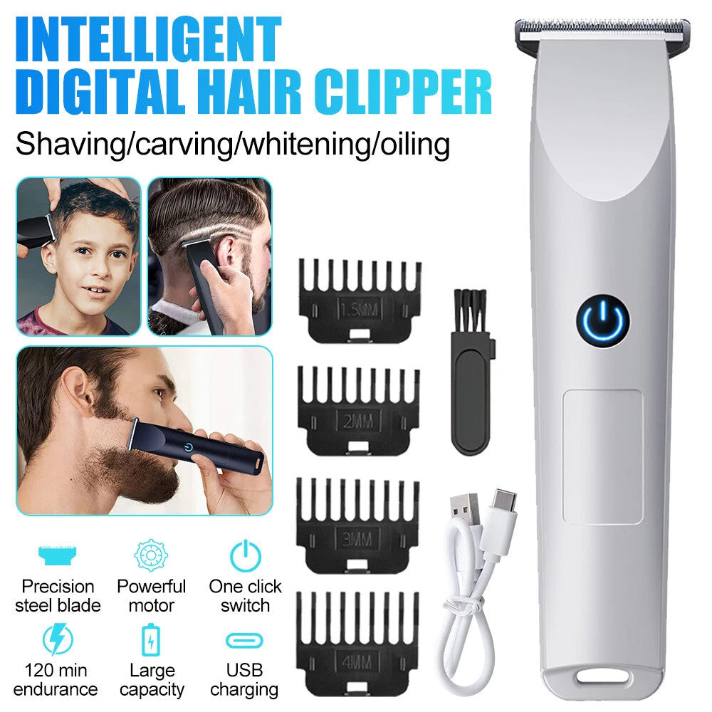 Rasoir pour Cheveux Rechargeable Rasoir Rasoir Rasoir pour Cheveux Électrique Homme USB
