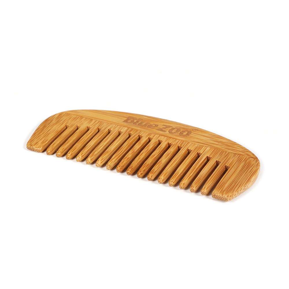 Peigne de massage en bois de bambou naturel Peigne homme antistatique Peigne 12x5.2cm Femmes Cheveux Sty