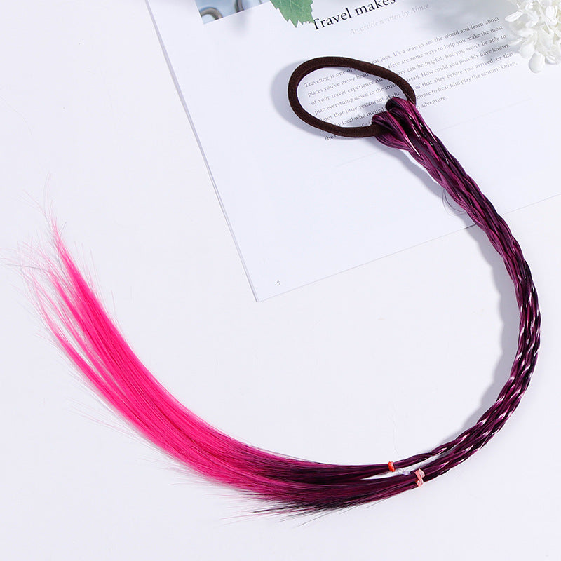 Princesse Fashion Fille Perruque avec tresses de cheveux Coiffure pour enfants