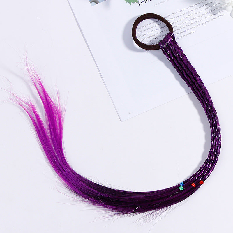 Princesse Fashion Fille Perruque avec tresses de cheveux Coiffure pour enfants