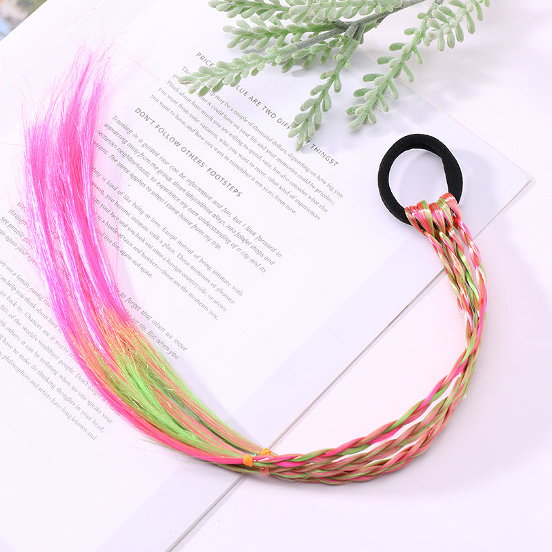 Princesse Fashion Fille Perruque avec tresses de cheveux Coiffure pour enfants
