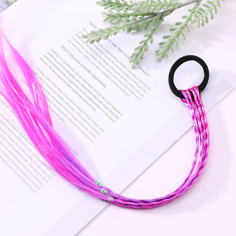 Princesse Fashion Fille Perruque avec tresses de cheveux Coiffure pour enfants