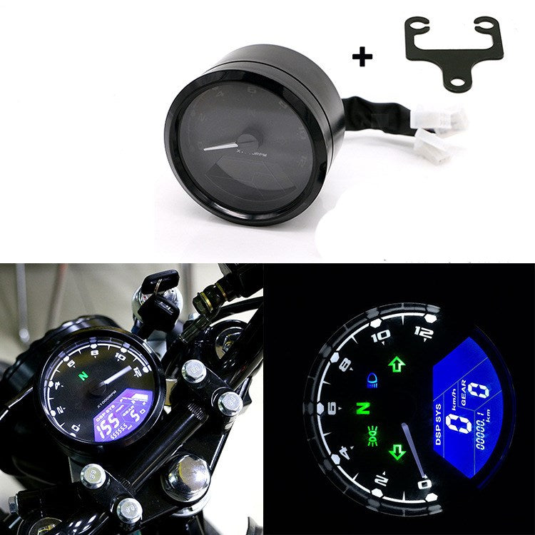 Tachomètre de la moto