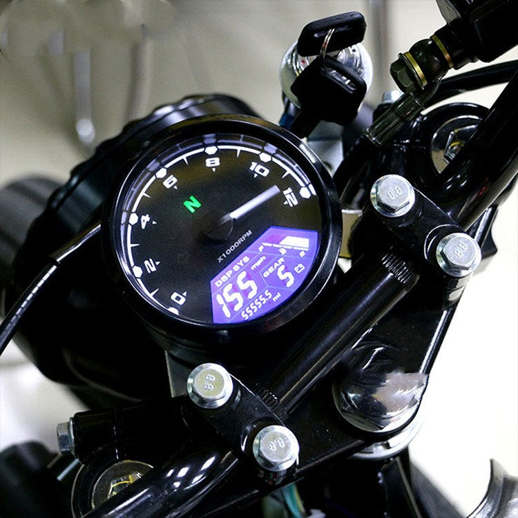 Tachomètre de la moto