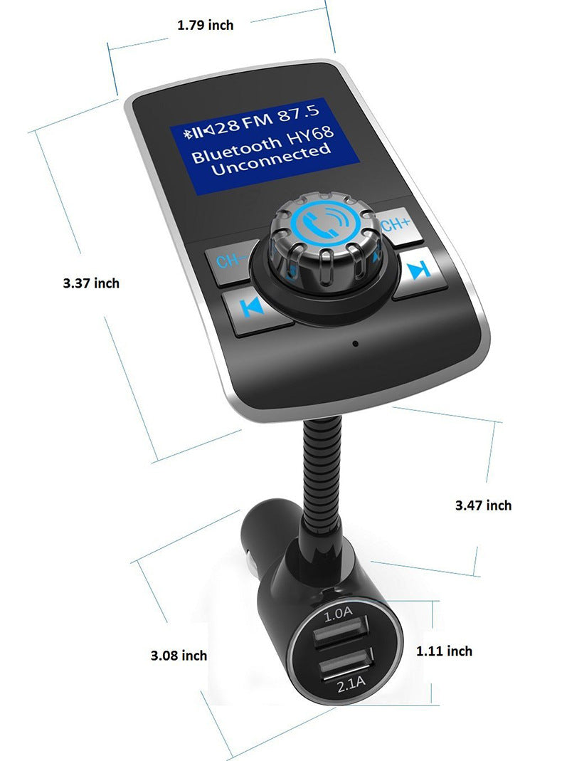 Carte de lecteur Bluetooth Mp3 Voiture Emetteur FM Carte de lecteur Bluetooth Mp3
