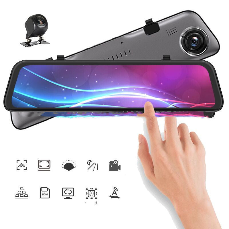 HiSilicon 2K Miroir rétroviseur enregistreur de conduite