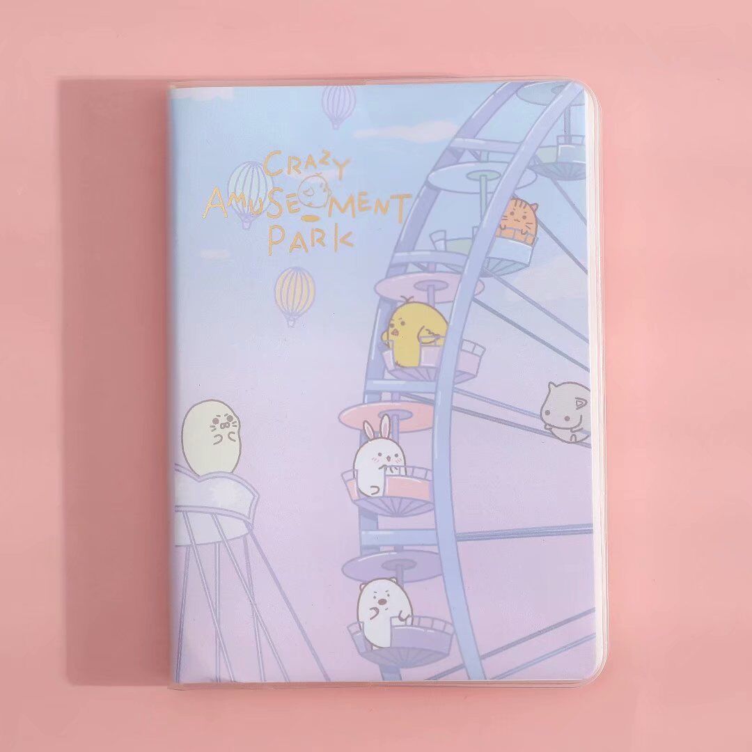 Carnet de notes imperméable en plastique petit frais et facile à transporter