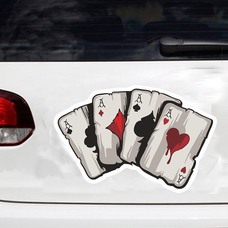 Stickers Voiture Reflective jet d'encre couleur commerce extérieur