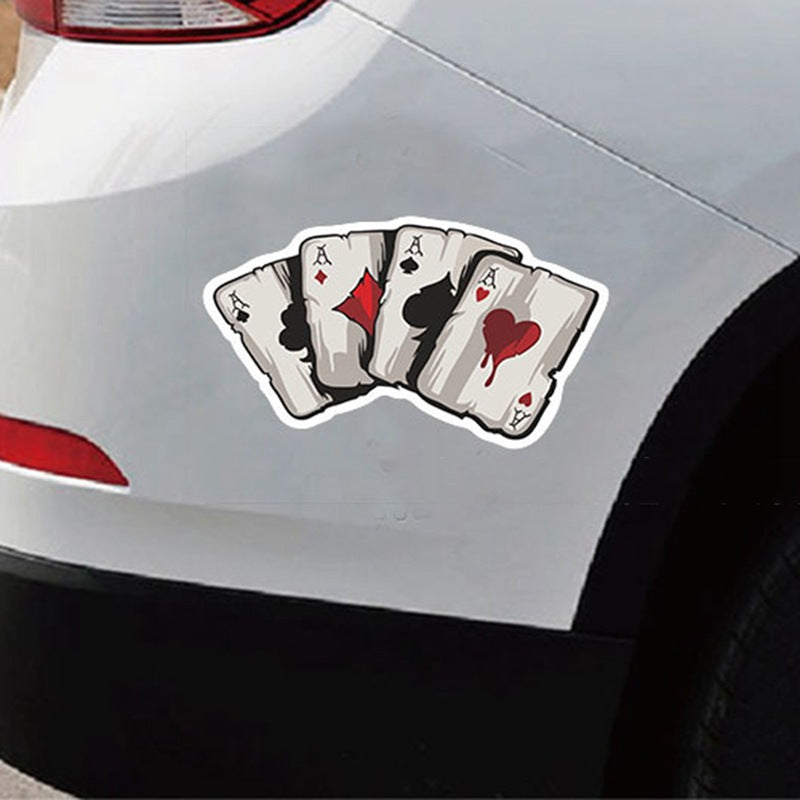Stickers Voiture Reflective jet d'encre couleur commerce extérieur