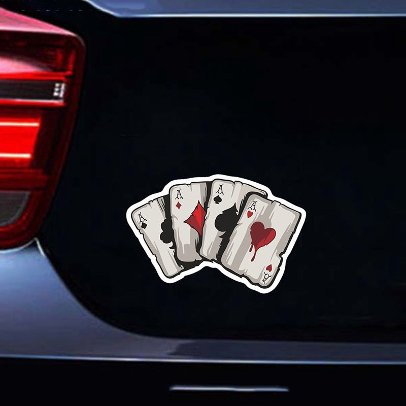 Stickers Voiture Reflective jet d'encre couleur commerce extérieur