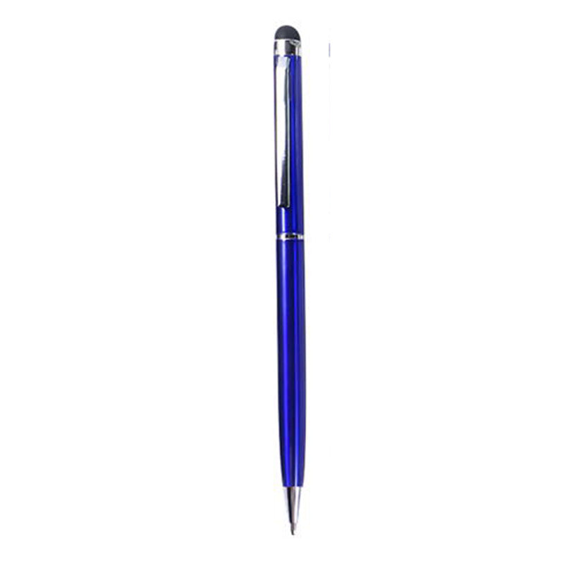 Stylo capacitif en métal avec écran tactile rotatif