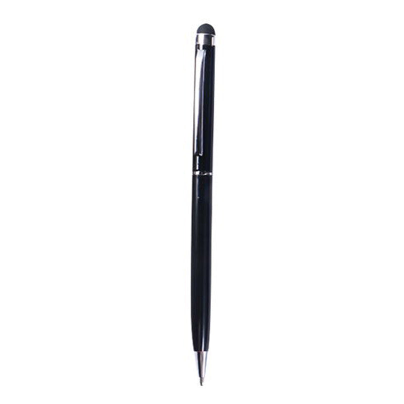 Stylo capacitif en métal avec écran tactile rotatif