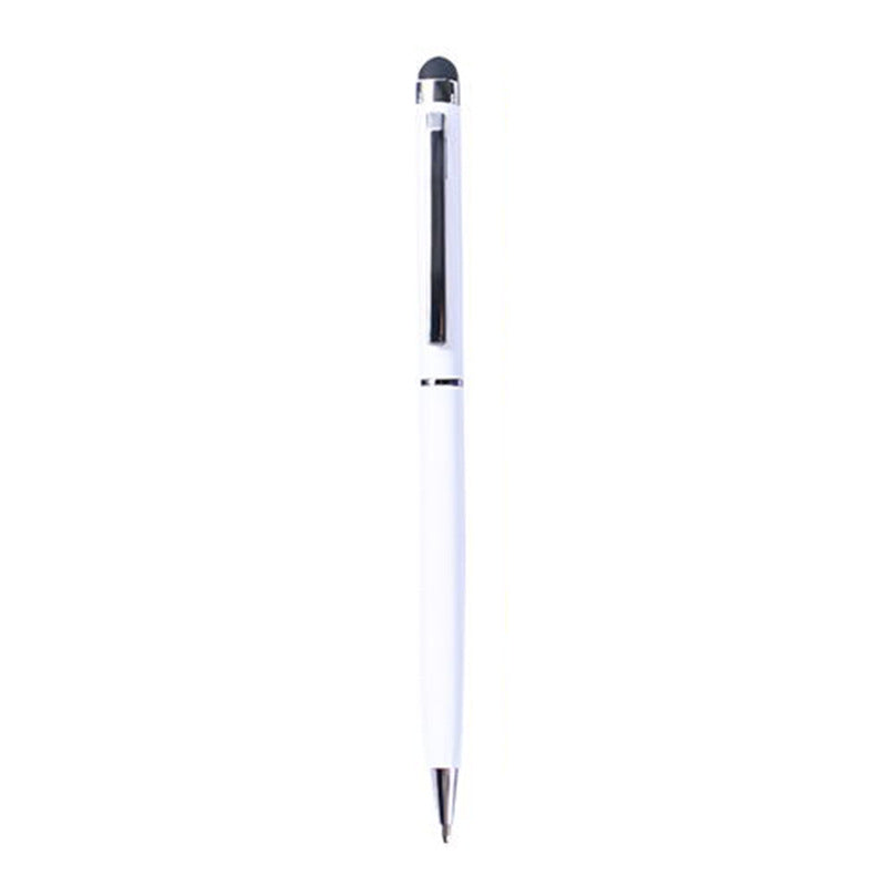 Stylo capacitif en métal avec écran tactile rotatif