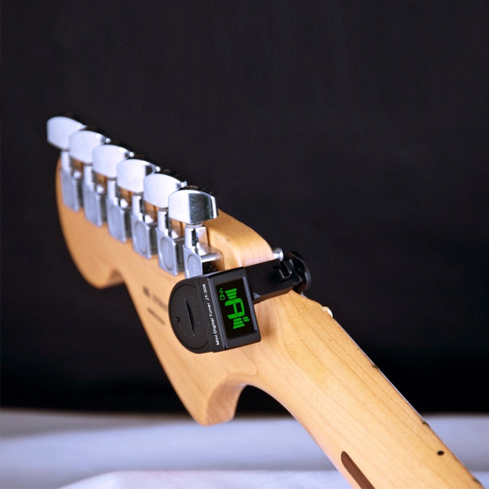 Tuner universel Mini Clip-On pour guitare Ukulele Violon