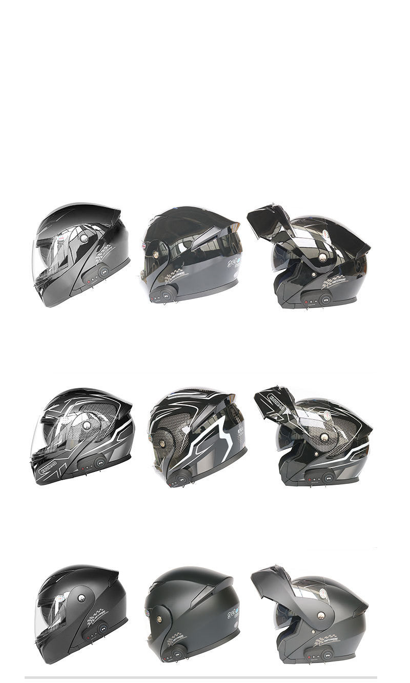 Casque de moto Bluetooth avec FM