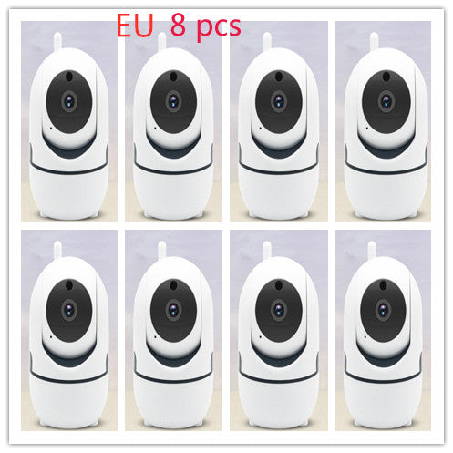 1080P Home Security Surveillance Caméra de suivi automatique EU UK Plug