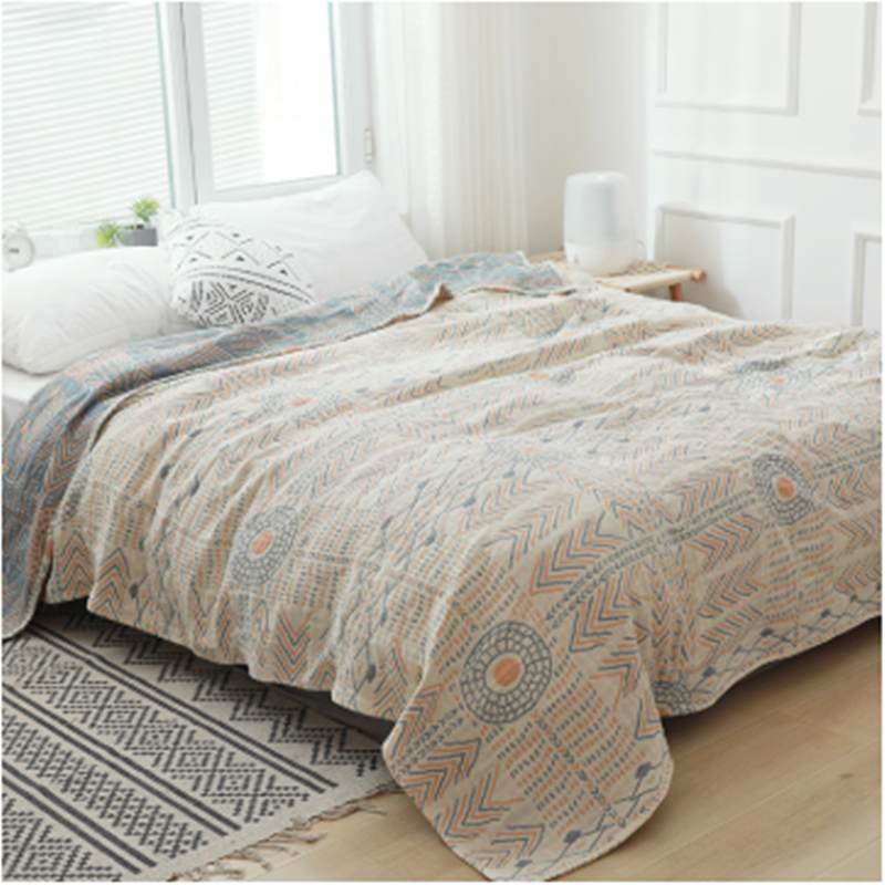 Serviette à quatre couches Gauze et canapé Coussin tout compris