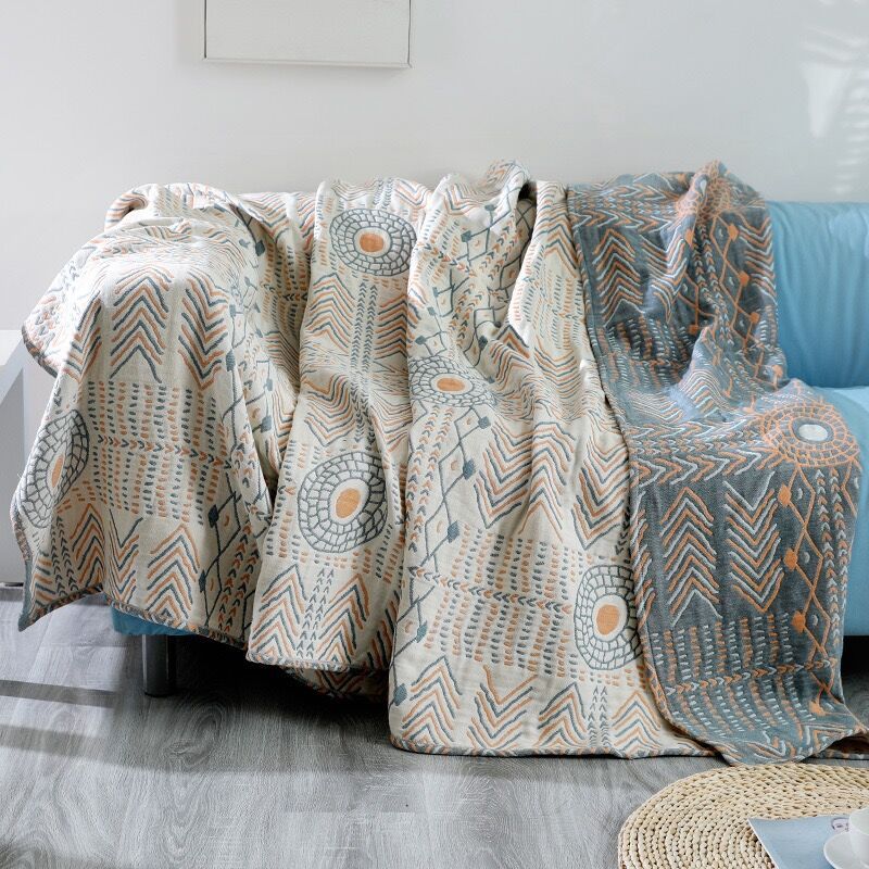 Serviette à quatre couches Gauze et canapé Coussin tout compris