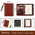 A5 Business Manager Dossier Creative Zipper Bag Bureau Dossier de travail Dossier de réunion Dossier