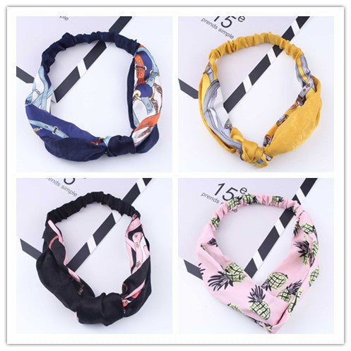 Coréen fille Headband Accessoires de cheveux Net Rouge Laver bande de cheveux Mode épingle à cheveux